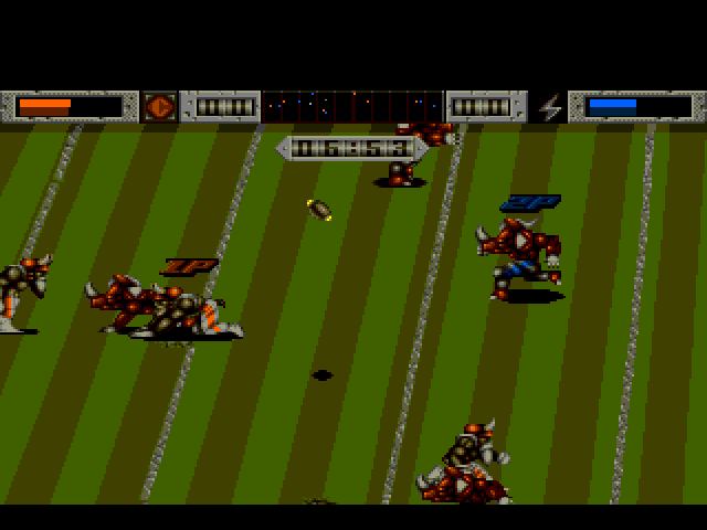 Brutal Sports Football screenshot 2 for Amiga
